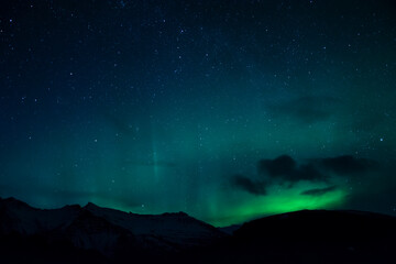 Fototapeta premium Milky Way Galaxy, iceland trip