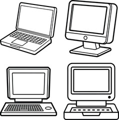 Adobe Illustrator Artwork Old computer equipment
Computer trash New computer

