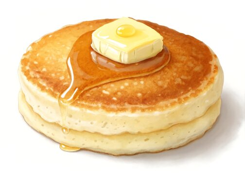 mini pancake butter dot