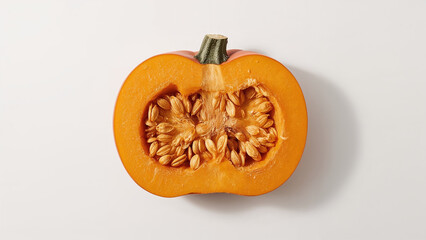 studio quality split pumpkin image