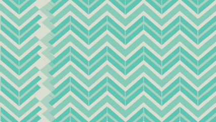 Art of teal and mint chevron pattern with a repeating zigzag design and a subtle overlay