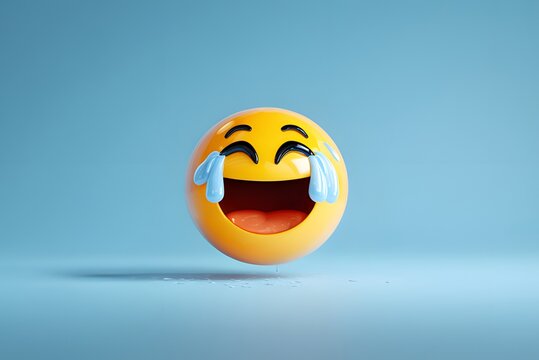 Laughing Tears Emoji Delight Captures Pure Joy and Uncontrollable Amusement in a Vibrant, Modern Presentation