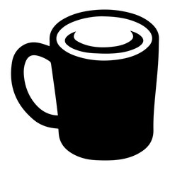 Obraz premium Mugblack icon