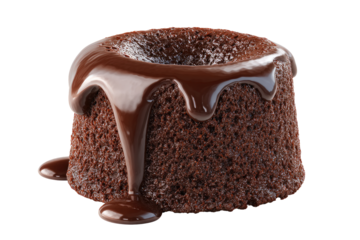 Chocolate cake pop, drizzled with rich dark chocolate