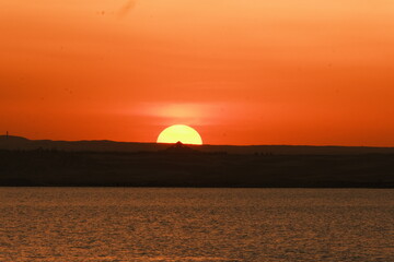 The Sunset of Yellow River, China