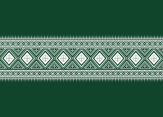 seamless pattern Geometric Ethinc Native American tribal fabric, tile, carpet, vector