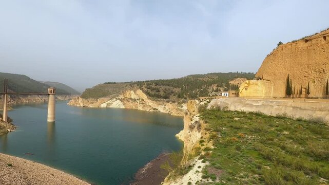 The Francisco Abellan Dam located on the Fardes River, Granada, Spain