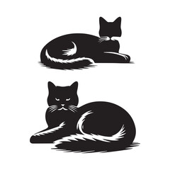 cat set silhouette tattoo,cat set  silhouette images,cat silhouette svg ,cat set  silhouette outline,cat set silhouette png	
