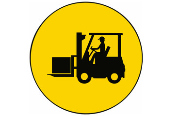 forklift area working area