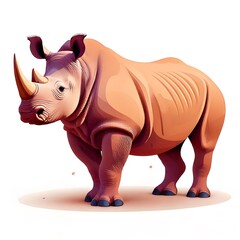 Obraz premium Rhinoceros 