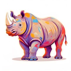 Fototapeta premium Rhinoceros 