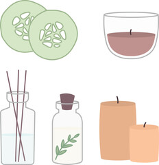 Wellness and Self Care Illustration for Healthy Lifestyle