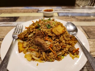 Indonesia nasi goreng style