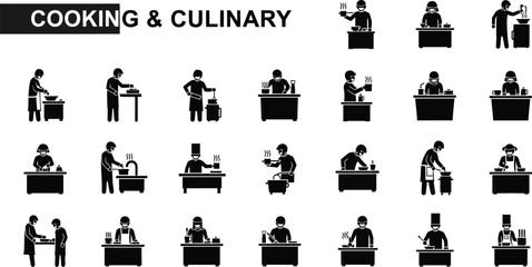 Culinary experts prepare delicious meals in modern kitchens