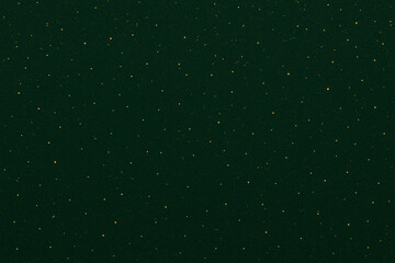 A rich, dark forest green background sprinkled with delicate golden sparkles, creating an elegant and festive visual effect. The subtle shimmer evokes a luxurious holiday ambiance