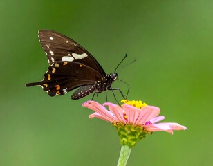 Obraz premium Close-up of butterfly on flower (2)