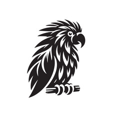 Parrot Silhouette Vector Set

Black and White Parrot Icons

Parrot Illustration in Silhouette