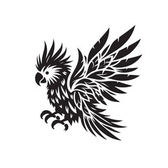 Parrot Silhouette Vector Set

Black and White Parrot Icons

Parrot Illustration in Silhouette