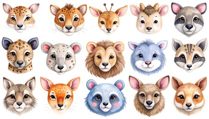Cute animal portraits