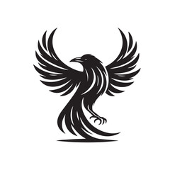 crow silhouette tattoo,crow silhouette png ,crow silhouette flying ,crow silhouette images