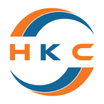 HKC letter design. HKC letter technology logo design on a white background. HKC Monogram logo design for an entrepreneur and business