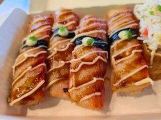 crab leg sushi
