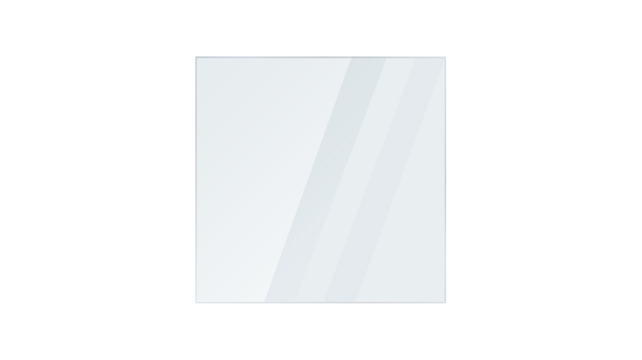 PNG isolated mirror frame with transparent background, glossy rectangle display, light glare, modern glass panel, reflection texture and shiny visual effect

