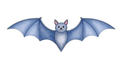 Cute bat illustration