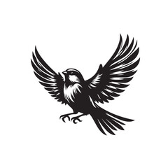 sparrow silhouette tattoo,sparrow silhouette flying ,sparrow silhouette pictures ,jack sparrow silhouette	