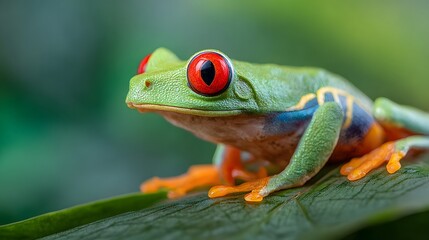 Red-eyed tree frog