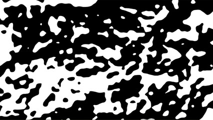 Abstract Black and White Organic Grunge Pattern Background