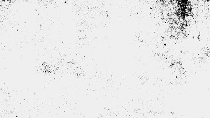 Abstract grunge texture background with white and black elements. A textured overlay with a speckled and distressed appearance, suitable for design