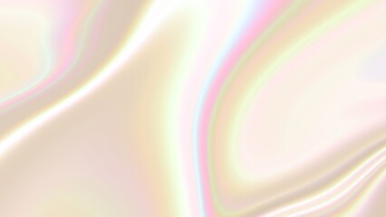 Abstract background with flowing, iridescent colors. The image features a soft, blurred texture with a pastel palette, creating a dreamy and ethereal effect