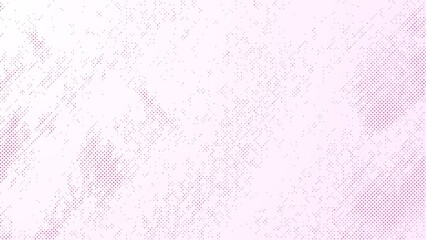 Abstract background with a textured, halftone dot pattern in shades of pink and white