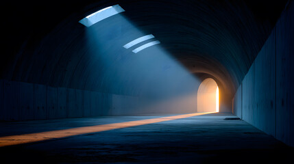 light in the tunnel