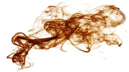 Abstract soft cloud formation with gentle diffusion, 135mm focal length, isolated on bright white background creating ethereal effect