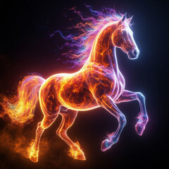 Infernal stallion : the cosmic blaze