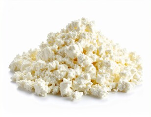 popcorn on white background