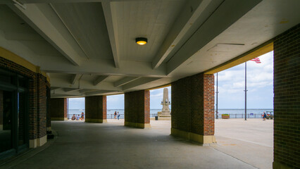 Cityscape views of downtown Chicago in Illinois, United State