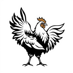 Phoenix Chicken Animal Icon
