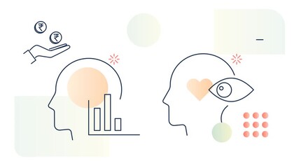 Impact of Good Financial Advisor - Technical Advice for Growth - Animated Illustration  as MP4 File - Powered by Adobe