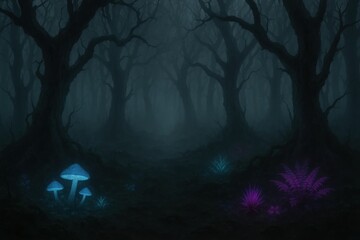 A Glowing Encounter in the Darkness