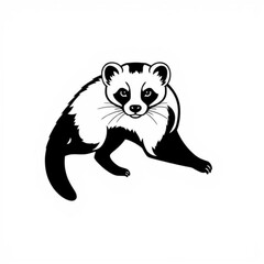 Pine Marten Animal Icon