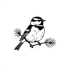 Pine Siskin Animal Icon