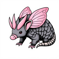Pink Fairy Armadillo Animal