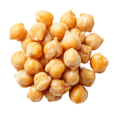 Boiled chickpeas. isolated object [Transparent Background PNG].