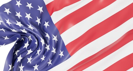 High-resolution image of an American flag, perfect for patriotic designs and backgrounds. Download...