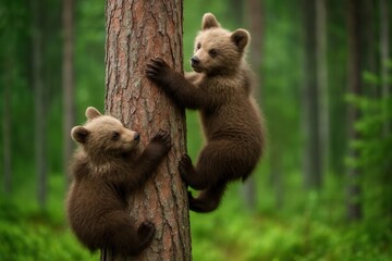 Obraz premium A Moment of Playful Adventure