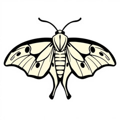 Polyphemus Moth Animal Icon
