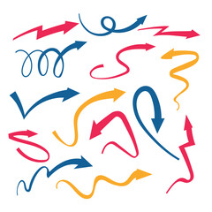 Arrow Collection with Doodle Style